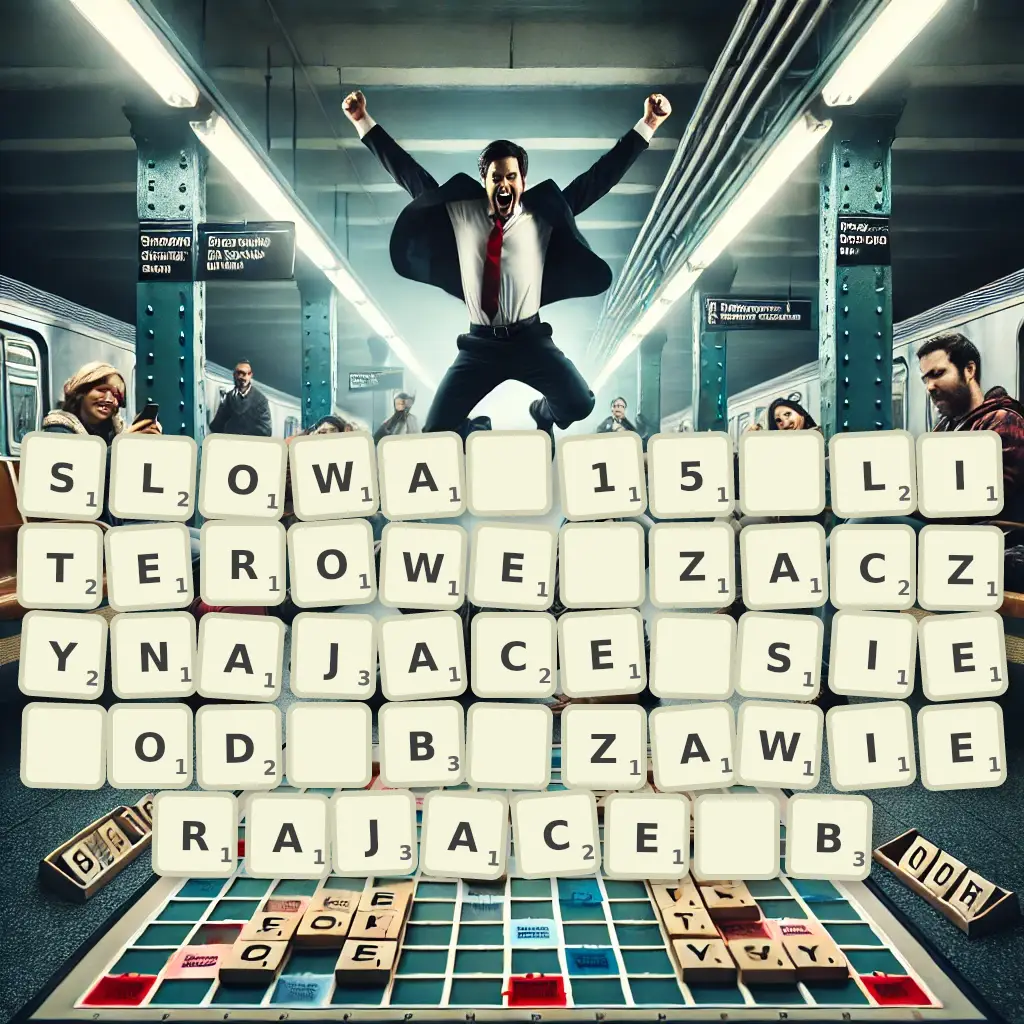 Lista słów 15-literowe, zaczynające się od B, zawierające B Słowa 15-literowe, zaczynające się od B, zawierające B