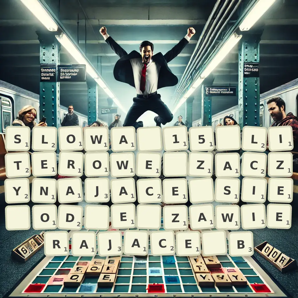 Słowa 15-literowe, zaczynające się od E, zawierające B