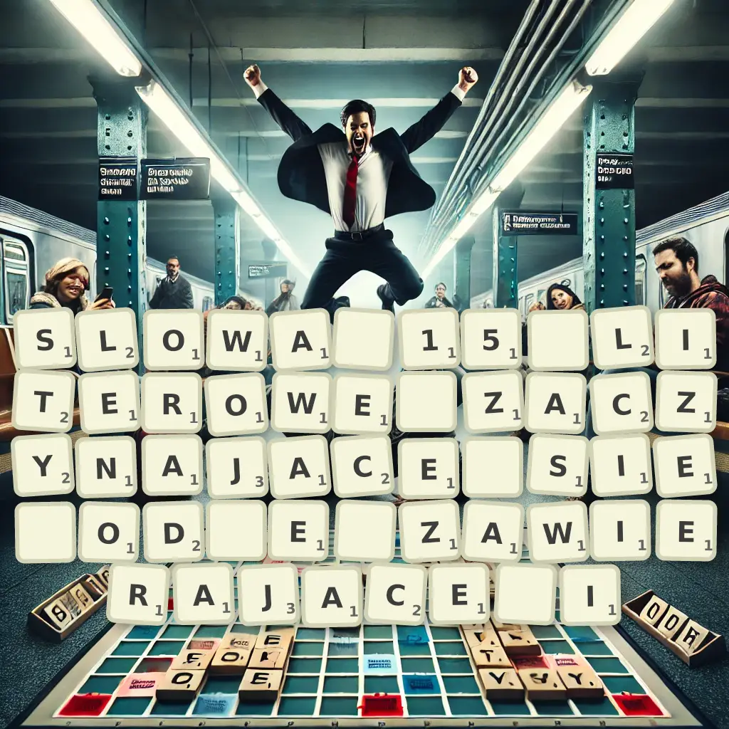 Słowa 15-literowe, zaczynające się od E, zawierające I