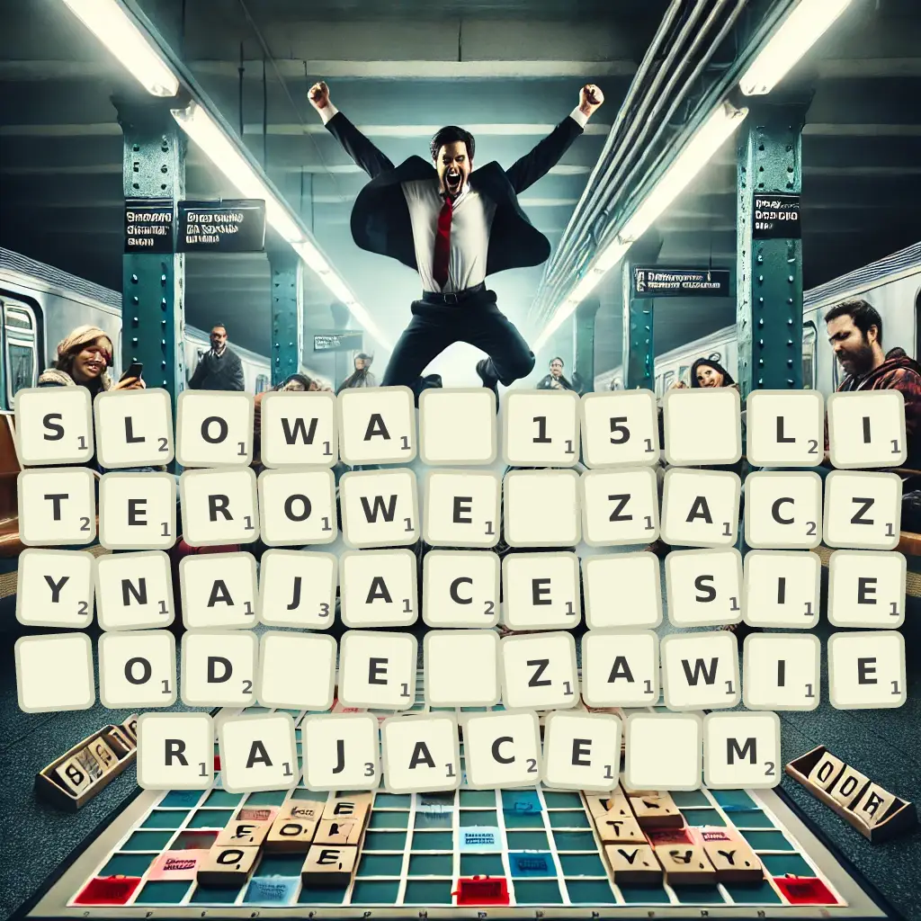 Słowa 15-literowe, zaczynające się od E, zawierające M