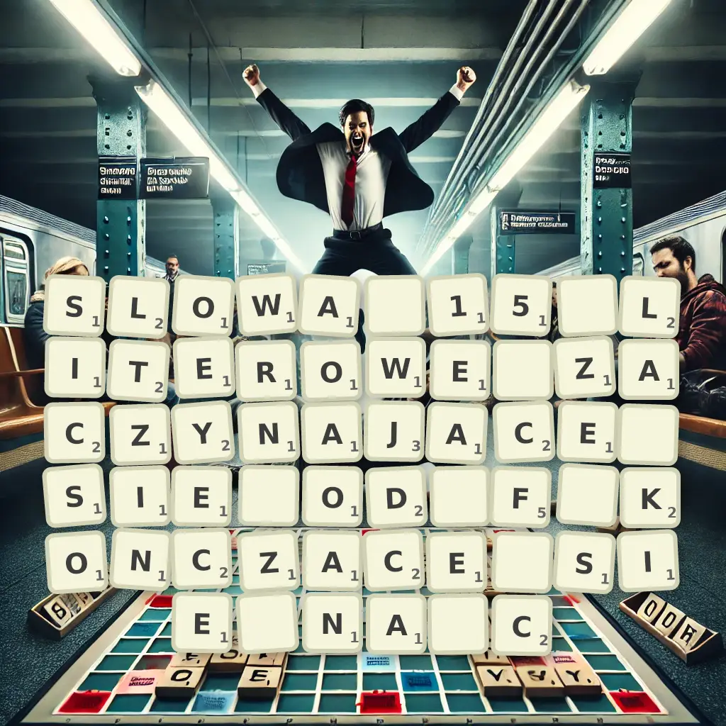 Słowa 15-literowe, zaczynające się od F, kończące się na C