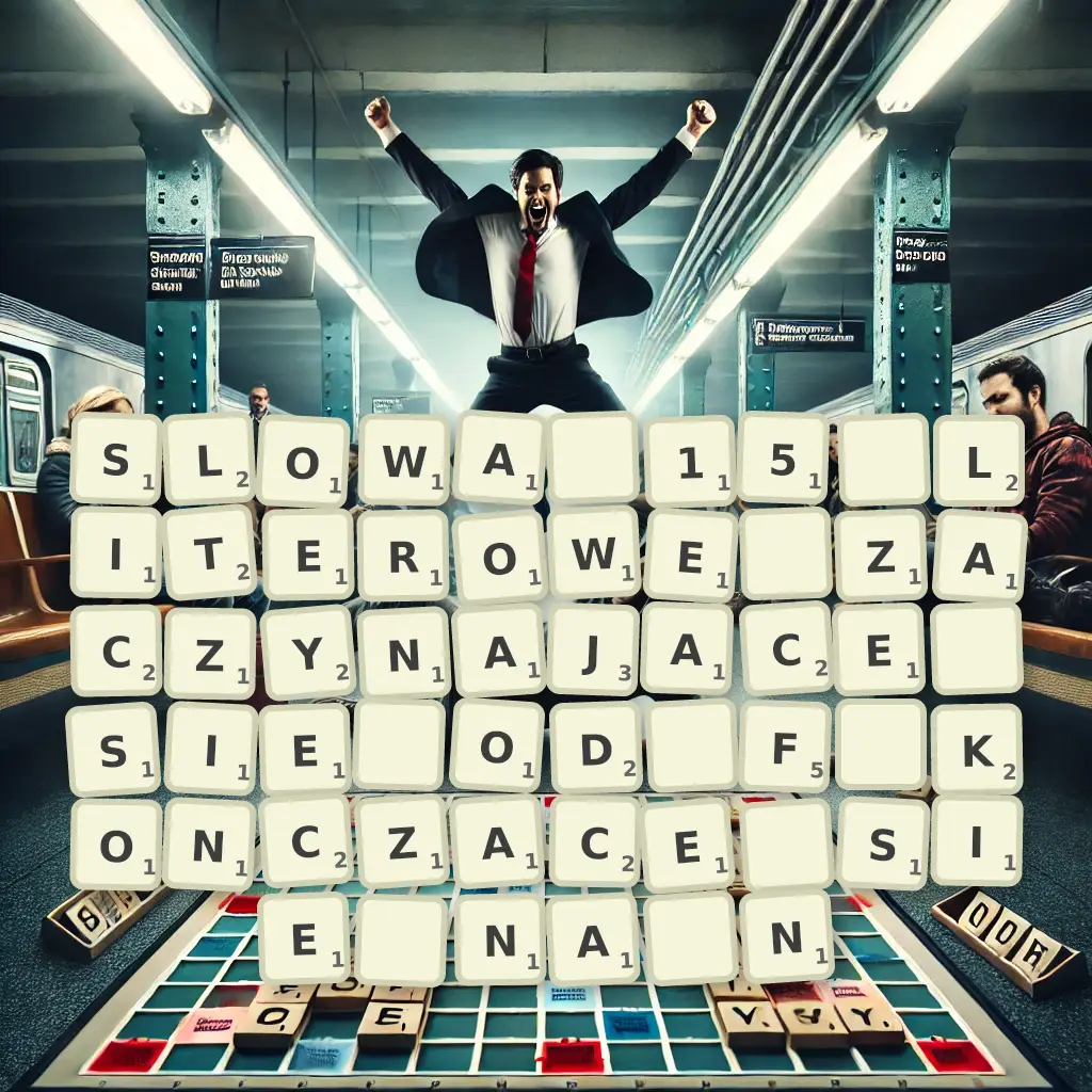 Słowa 15-literowe, zaczynające się od F, kończące się na Ń