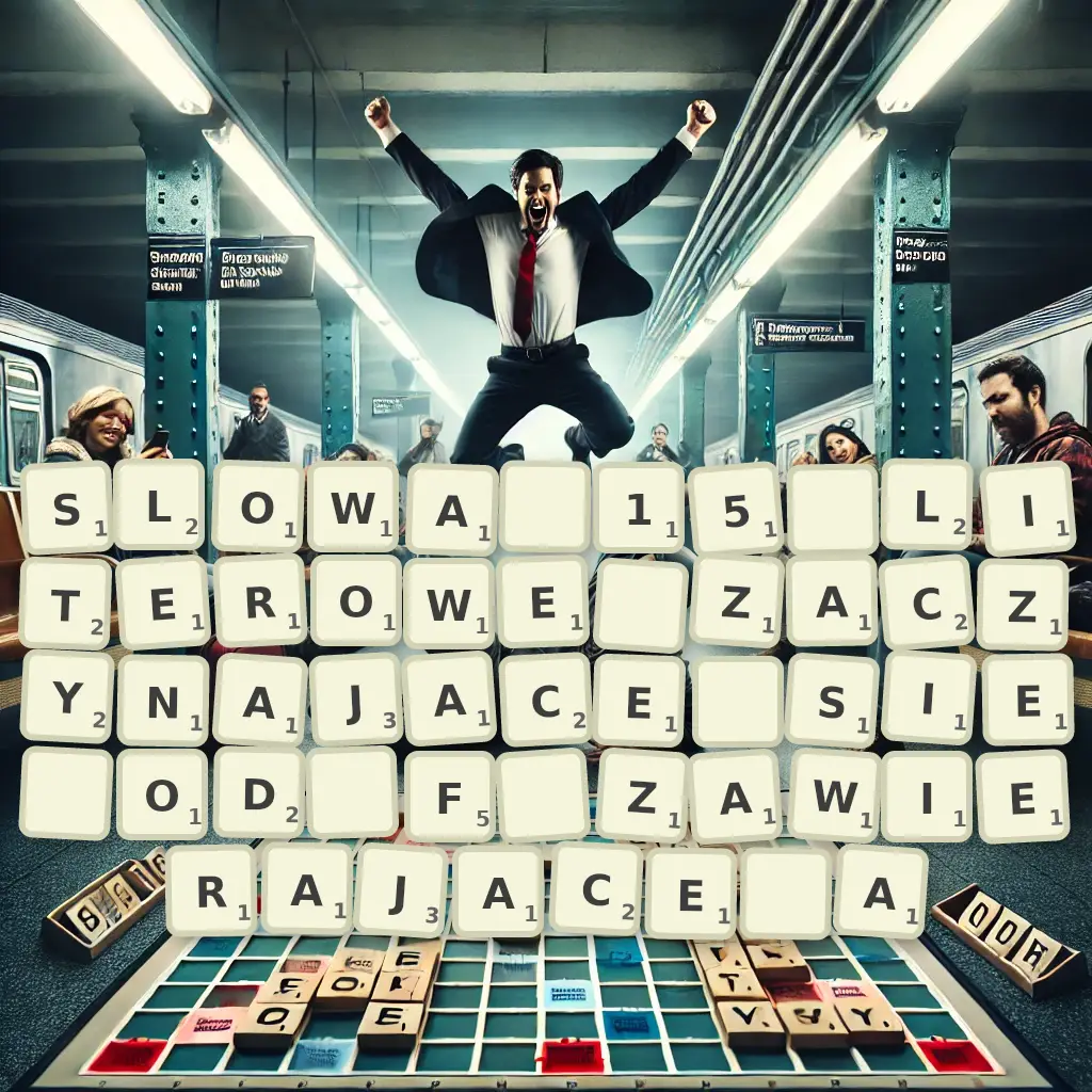 Słowa 15-literowe, zaczynające się od F, zawierające A