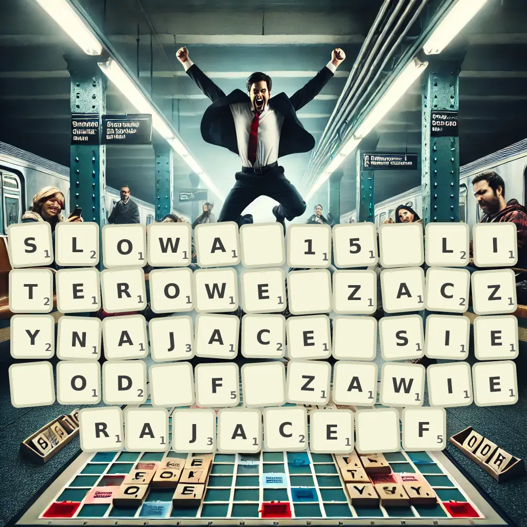 Słowa 15-literowe, zaczynające się od F, zawierające F