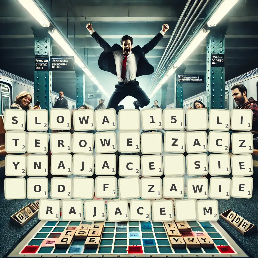 Słowa 15-literowe, zaczynające się od F, zawierające M