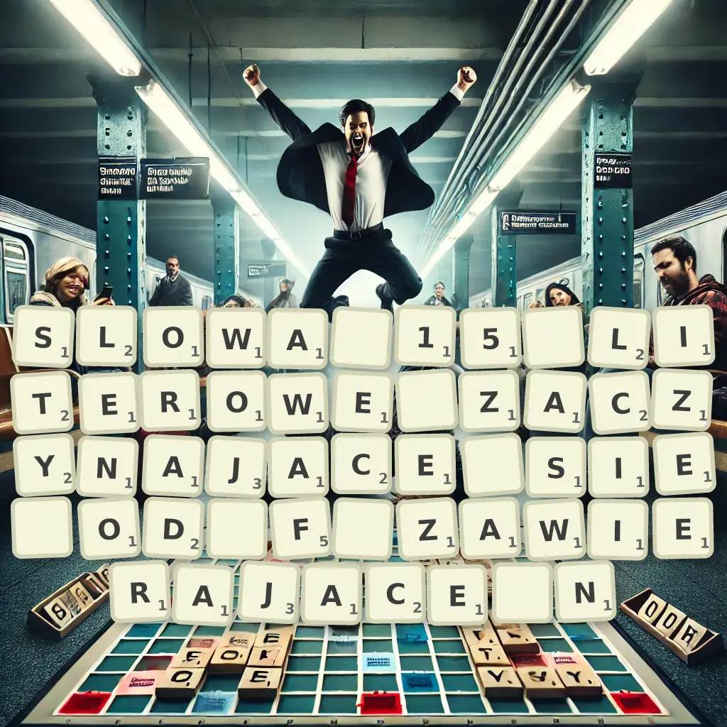 Słowa 15-literowe, zaczynające się od F, zawierające N