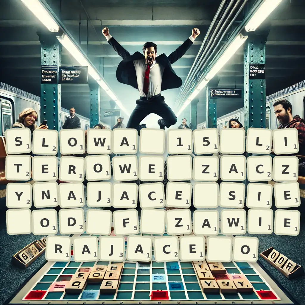 Słowa 15-literowe, zaczynające się od F, zawierające Ó