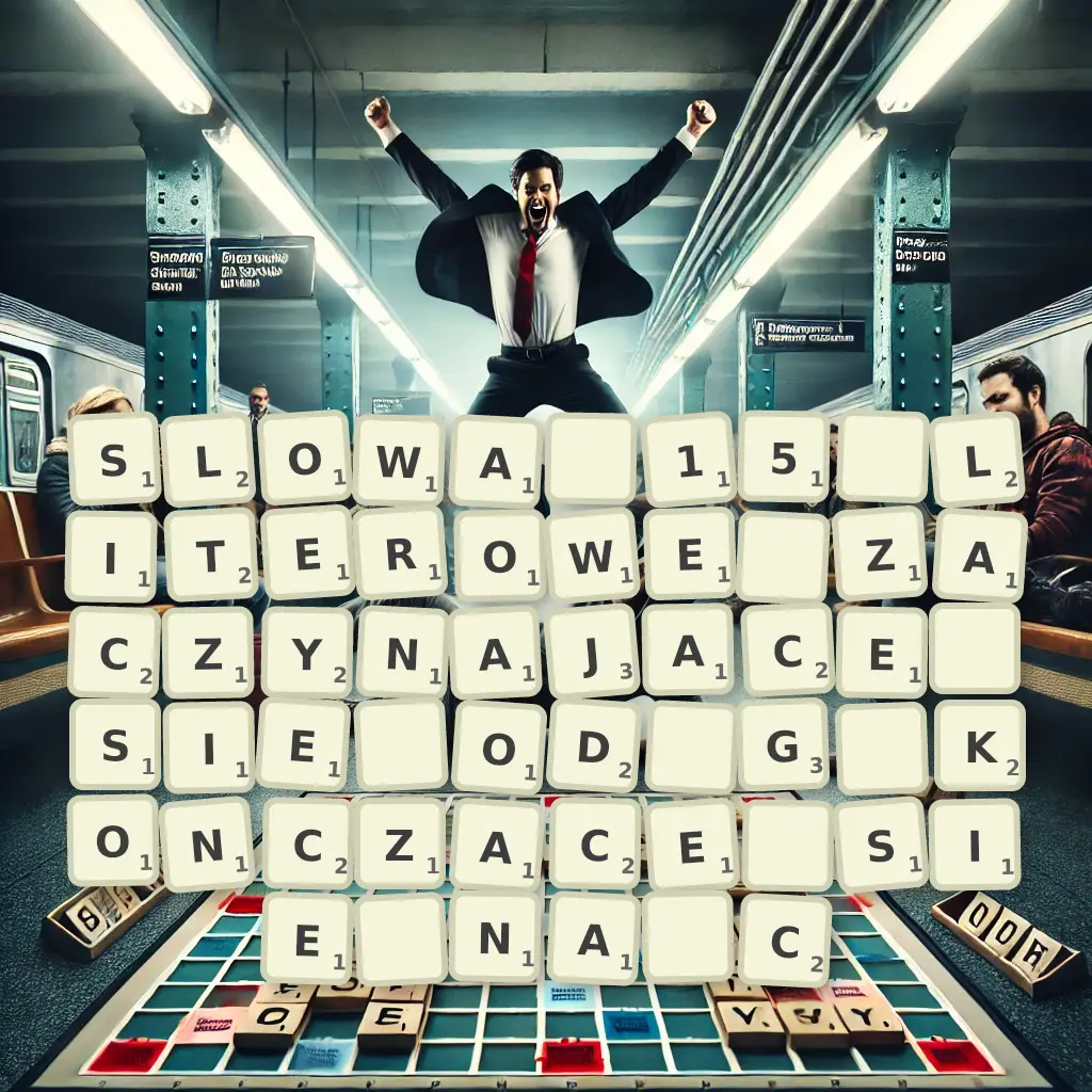 Słowa 15-literowe, zaczynające się od G, kończące się na Ć