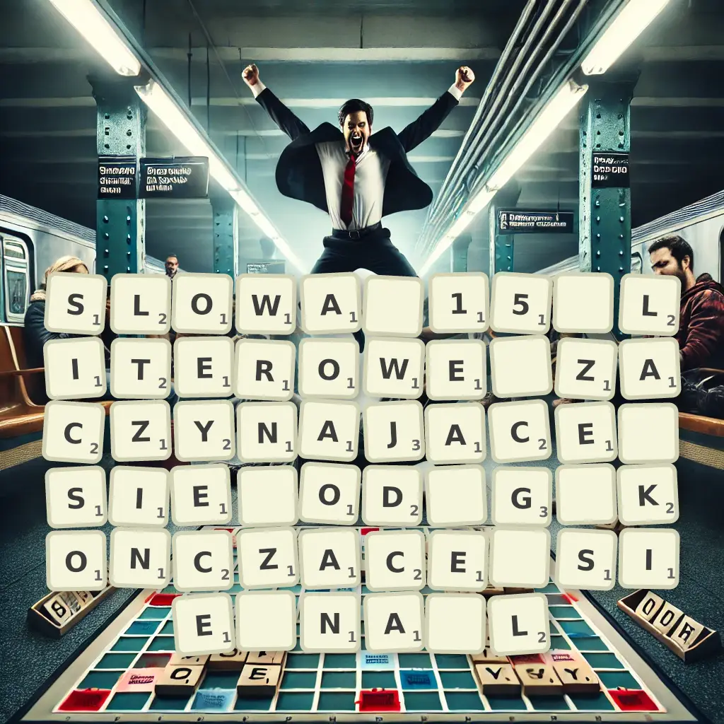 Słowa 15-literowe, zaczynające się od G, kończące się na Ł