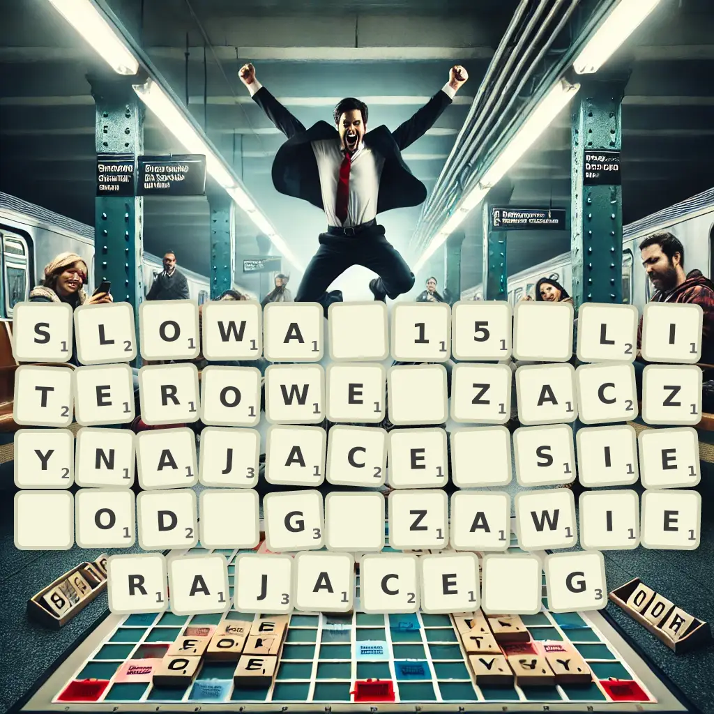 Słowa 15-literowe, zaczynające się od G, zawierające G