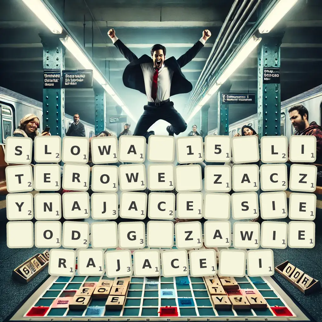 Słowa 15-literowe, zaczynające się od G, zawierające I