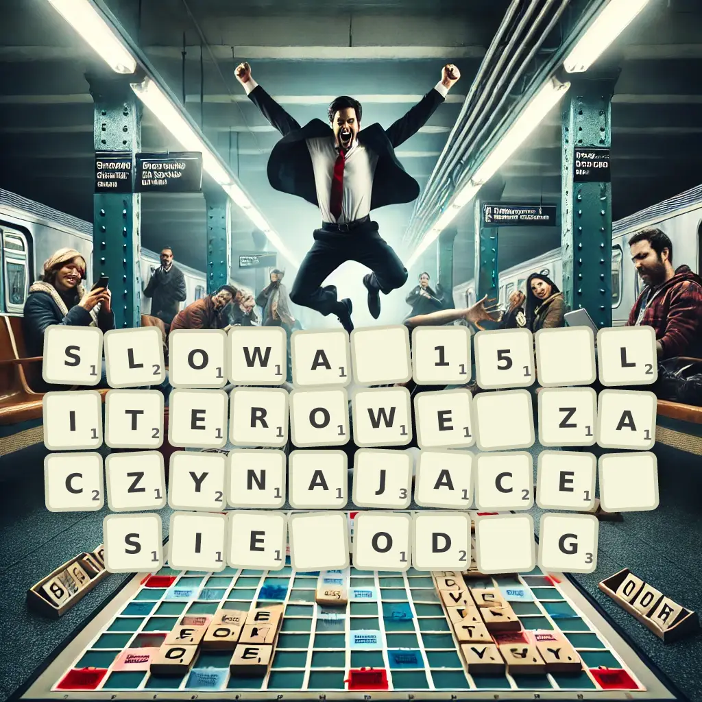 Słowa 15-literowe, zaczynające się od G