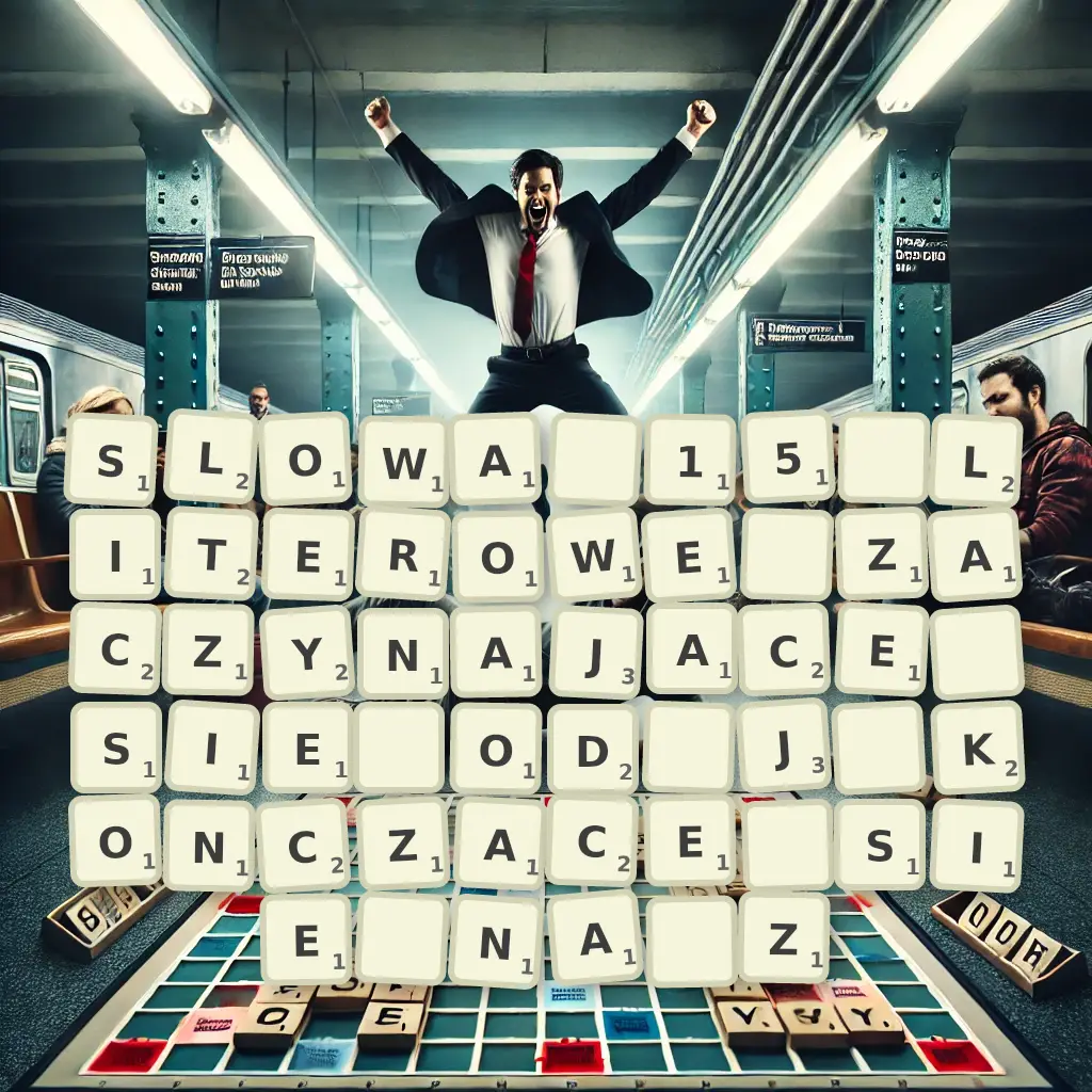 Słowa 15-literowe, zaczynające się od J, kończące się na Z