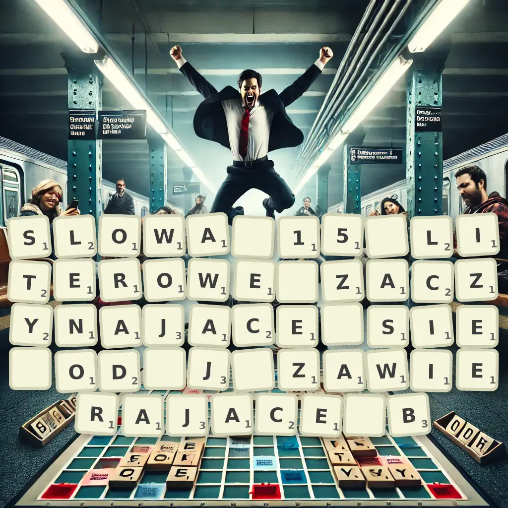 Słowa 15-literowe, zaczynające się od J, zawierające B