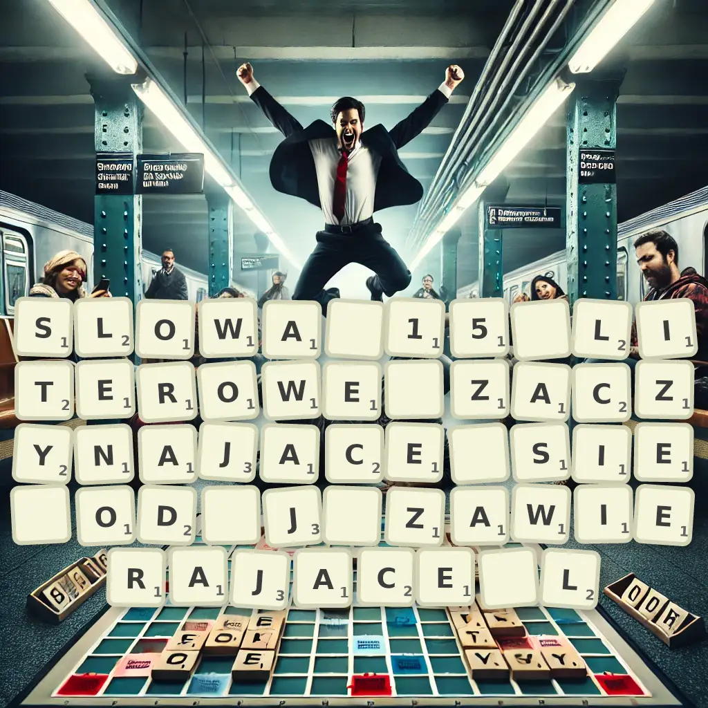 Słowa 15-literowe, zaczynające się od J, zawierające Ł