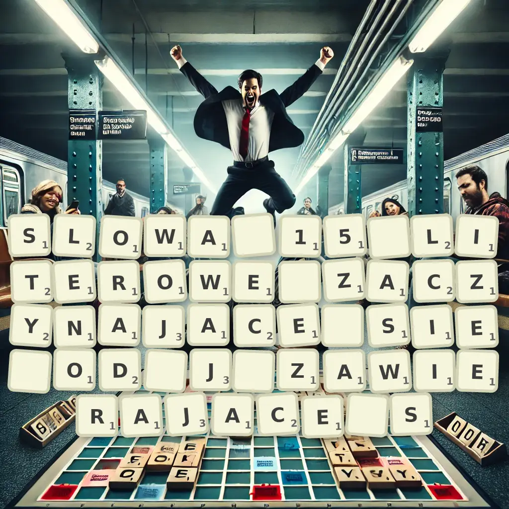 Słowa 15-literowe, zaczynające się od J, zawierające Ś