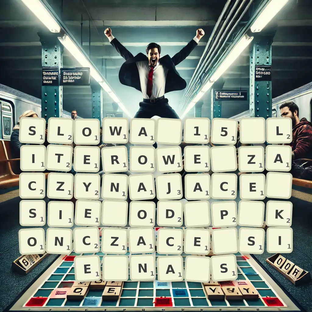 Słowa 15-literowe, zaczynające się od P, kończące się na Ś