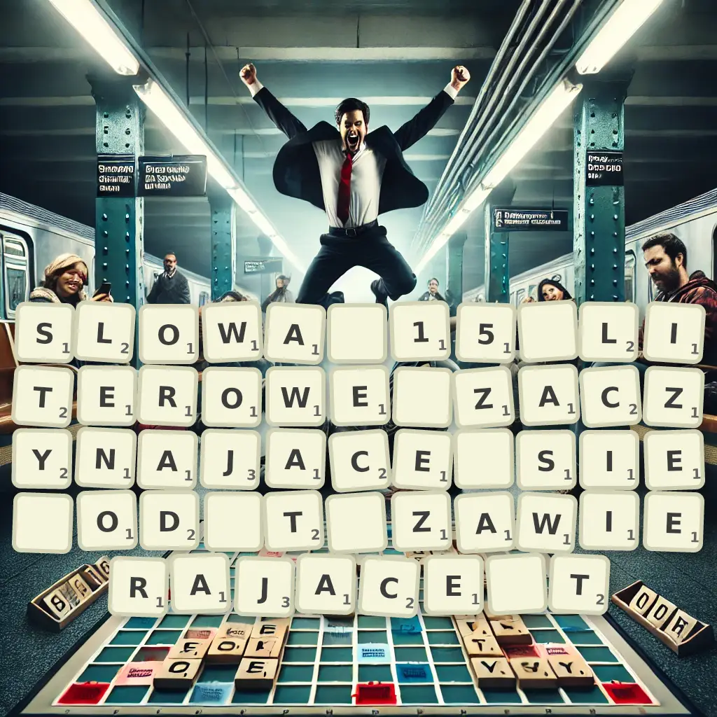 Słowa 15-literowe, zaczynające się od T, zawierające T