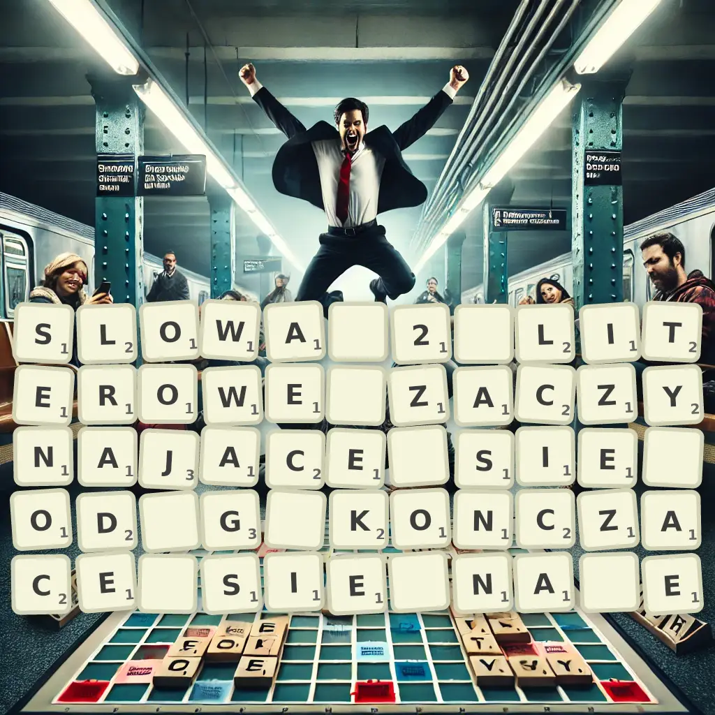 Słowa 2-literowe, zaczynające się od G, kończące się na Ę