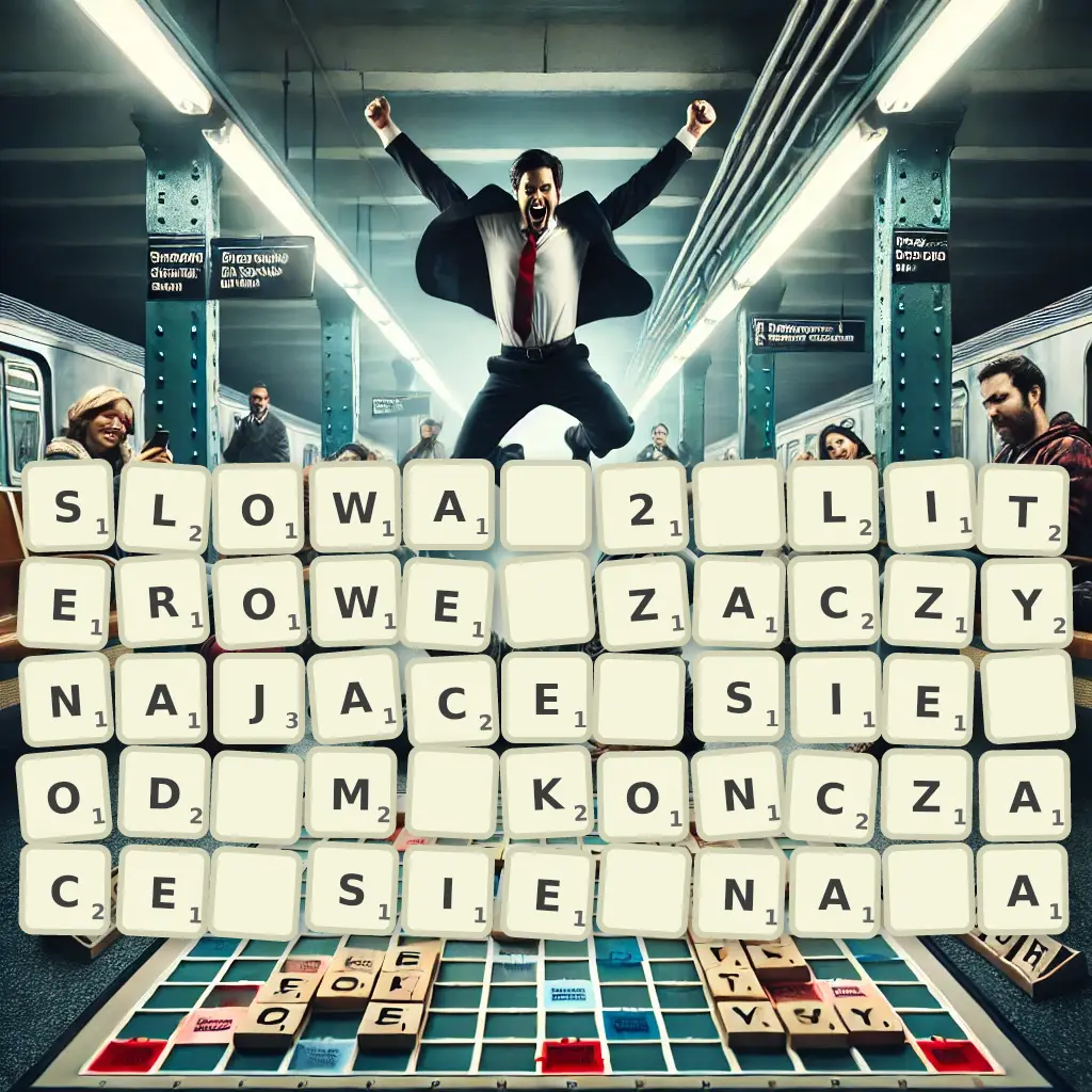 Słowa 2-literowe, zaczynające się od M, kończące się na Ą
