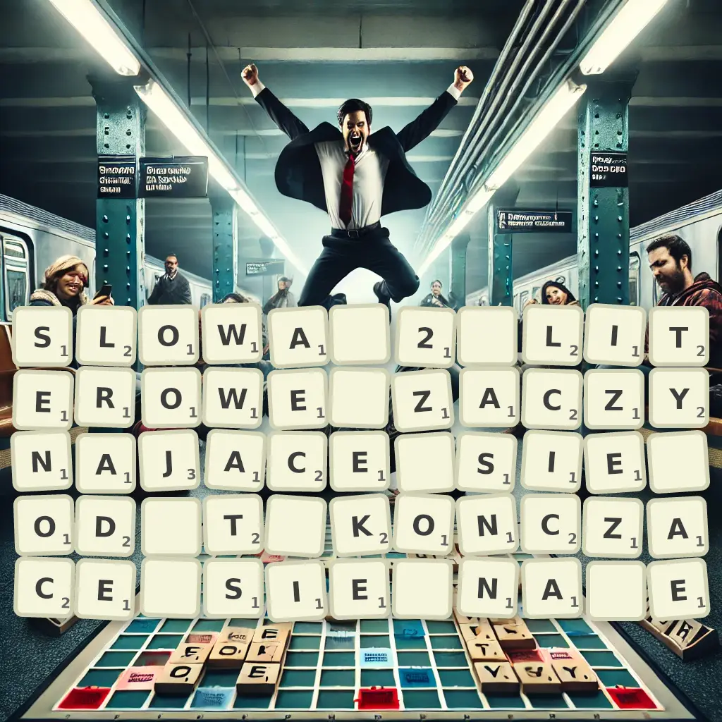 Słowa 2-literowe, zaczynające się od T, kończące się na Ę
