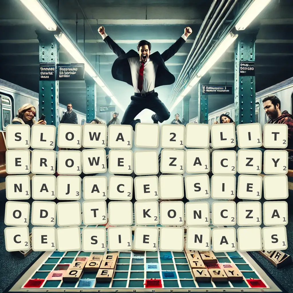 Słowa 2-literowe, zaczynające się od T, kończące się na S