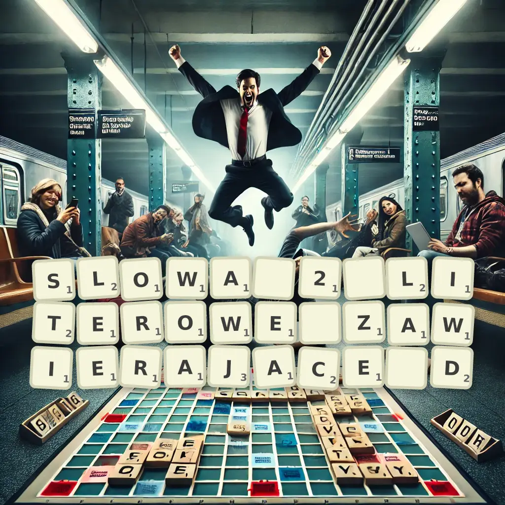 Słowa 2-literowe, zawierające D