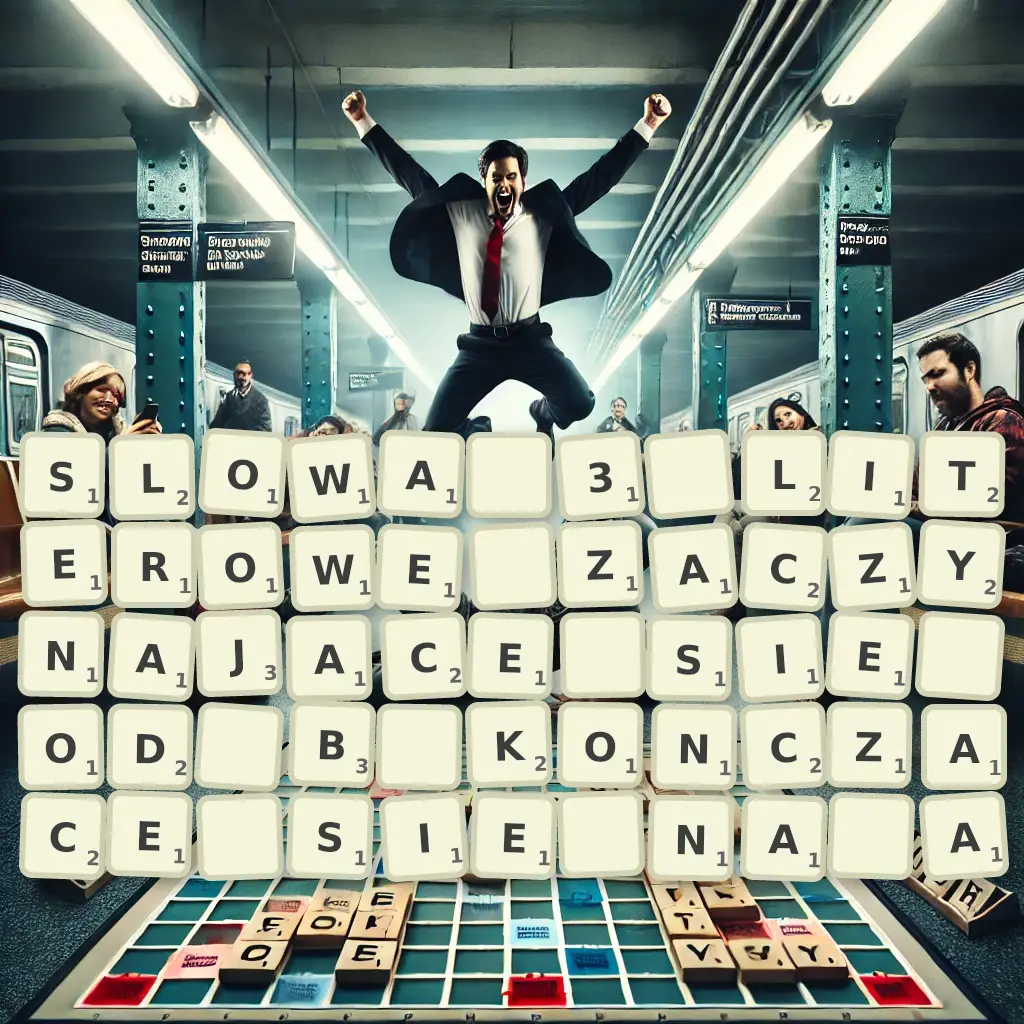 Słowa 3-literowe, zaczynające się od B, kończące się na A