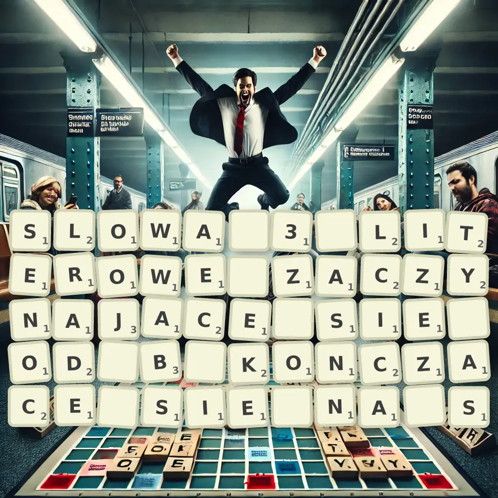 Słowa 3-literowe, zaczynające się od B, kończące się na Ś