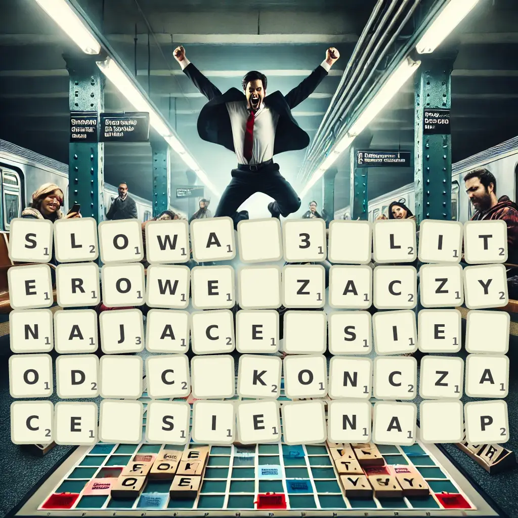 Słowa 3-literowe, zaczynające się od C, kończące się na P
