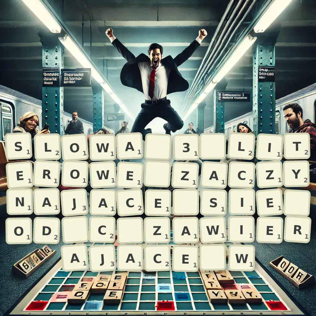 Słowa 3-literowe, zaczynające się od C, zawierające W
