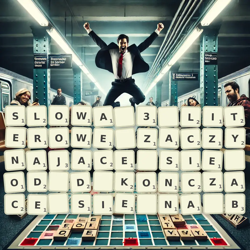 Słowa 3-literowe, zaczynające się od D, kończące się na B