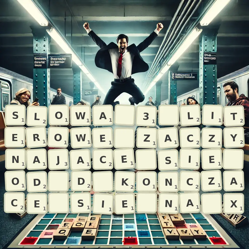 Słowa 3-literowe, zaczynające się od D, kończące się na X