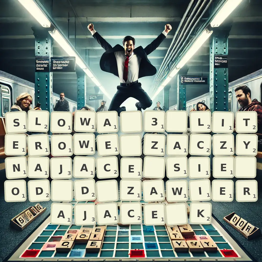 Słowa 3-literowe, zaczynające się od D, zawierające K