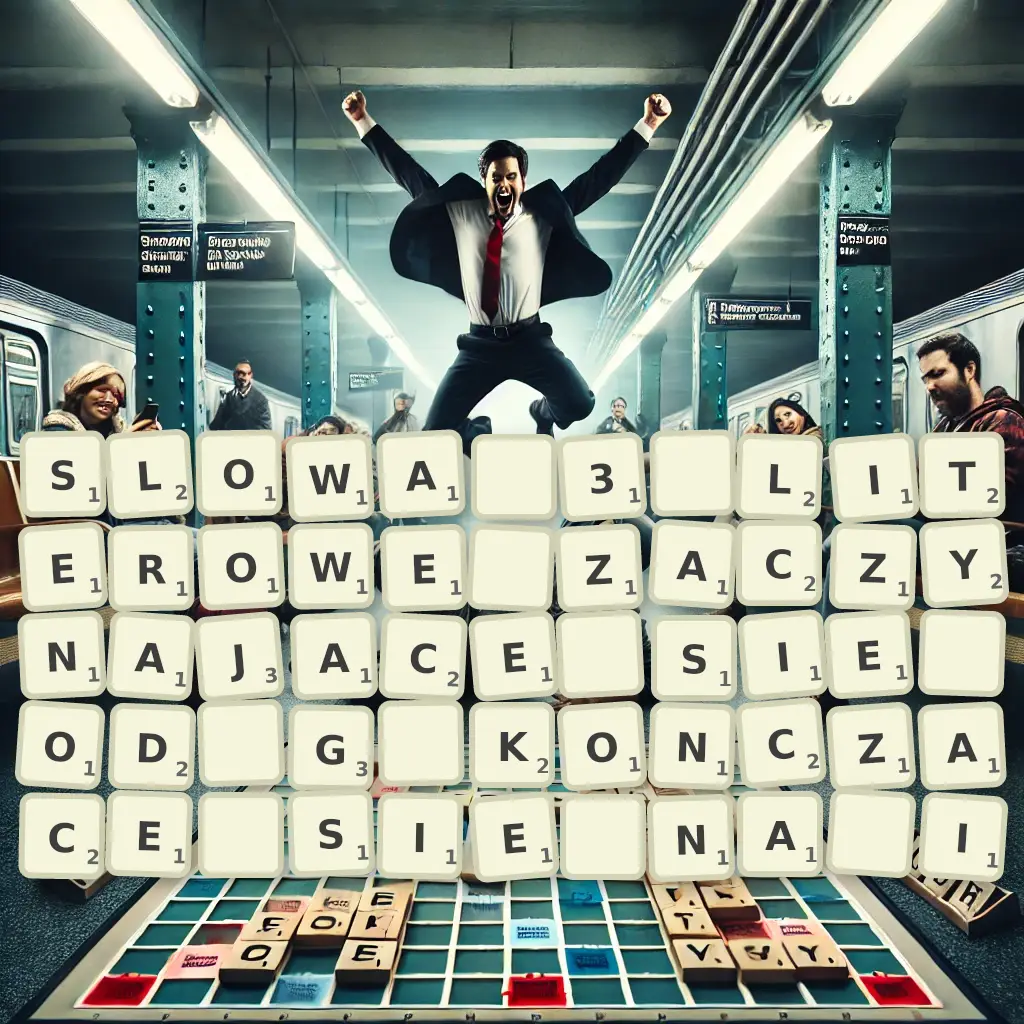 Słowa 3-literowe, zaczynające się od G, kończące się na I