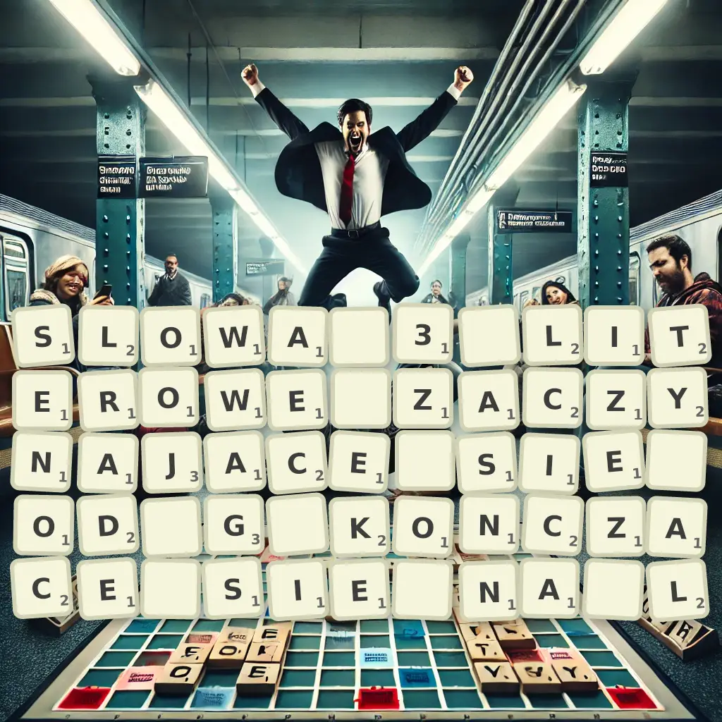 Słowa 3-literowe, zaczynające się od G, kończące się na Ł