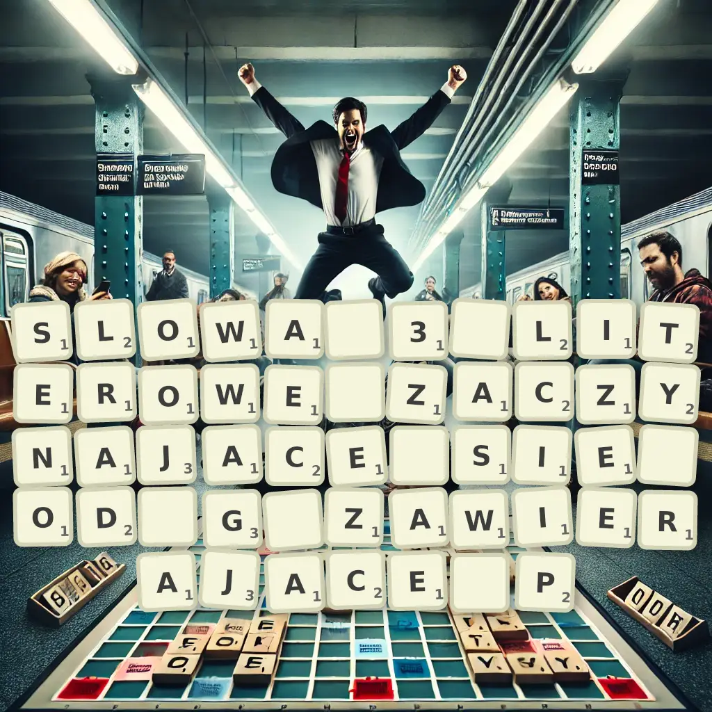 Słowa 3-literowe, zaczynające się od G, zawierające P