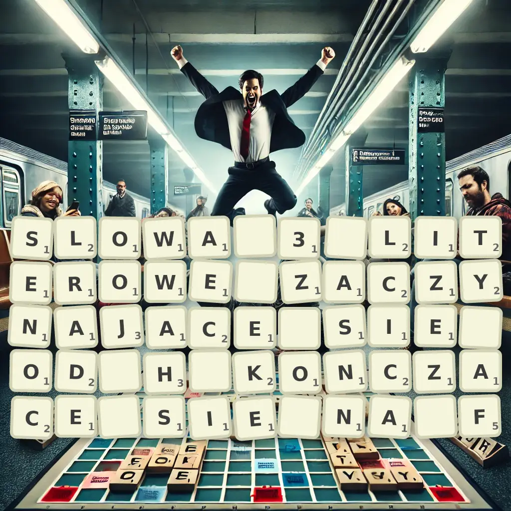 Słowa 3-literowe, zaczynające się od H, kończące się na F