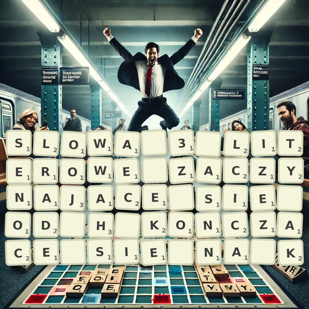 Słowa 3-literowe, zaczynające się od H, kończące się na K