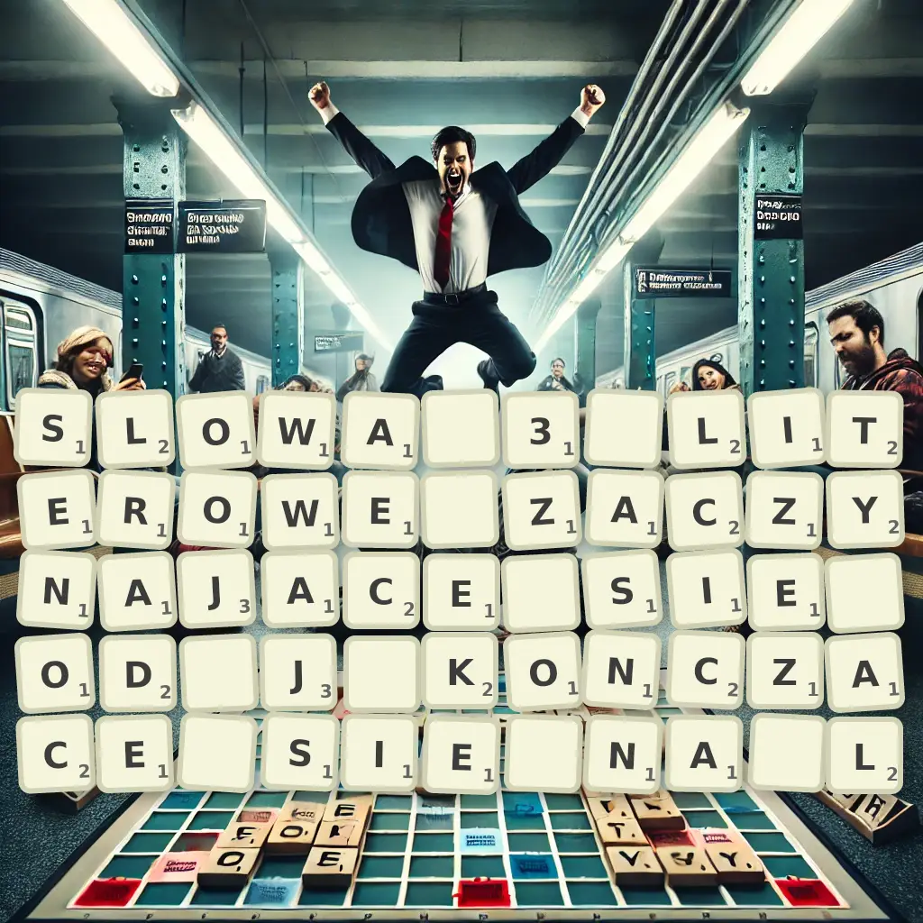 Słowa 3-literowe, zaczynające się od J, kończące się na Ł