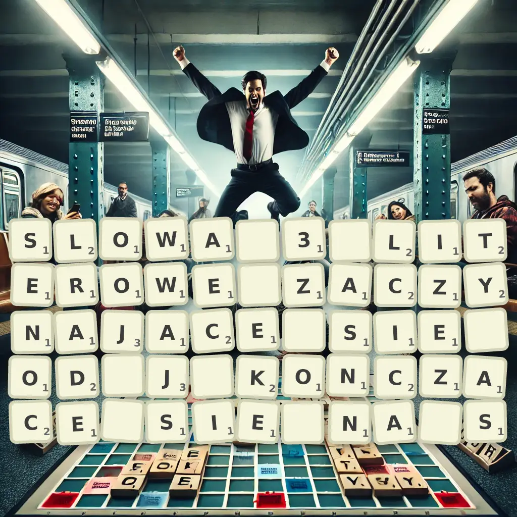 Słowa 3-literowe, zaczynające się od J, kończące się na S