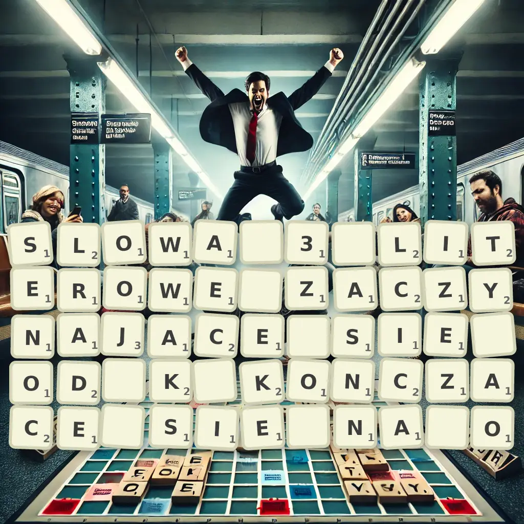 Słowa 3-literowe, zaczynające się od K, kończące się na O