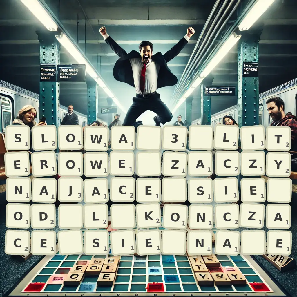 Słowa 3-literowe, zaczynające się od L, kończące się na Ę