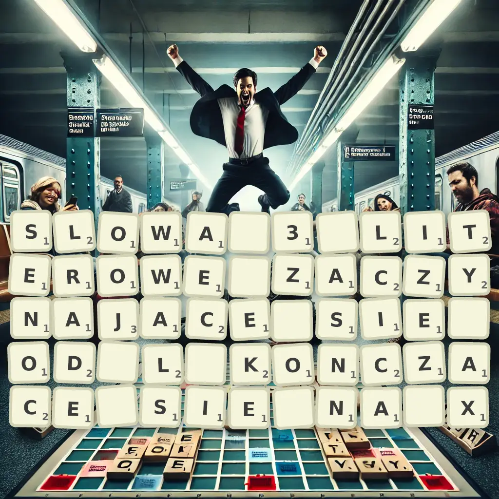 Słowa 3-literowe, zaczynające się od L, kończące się na X