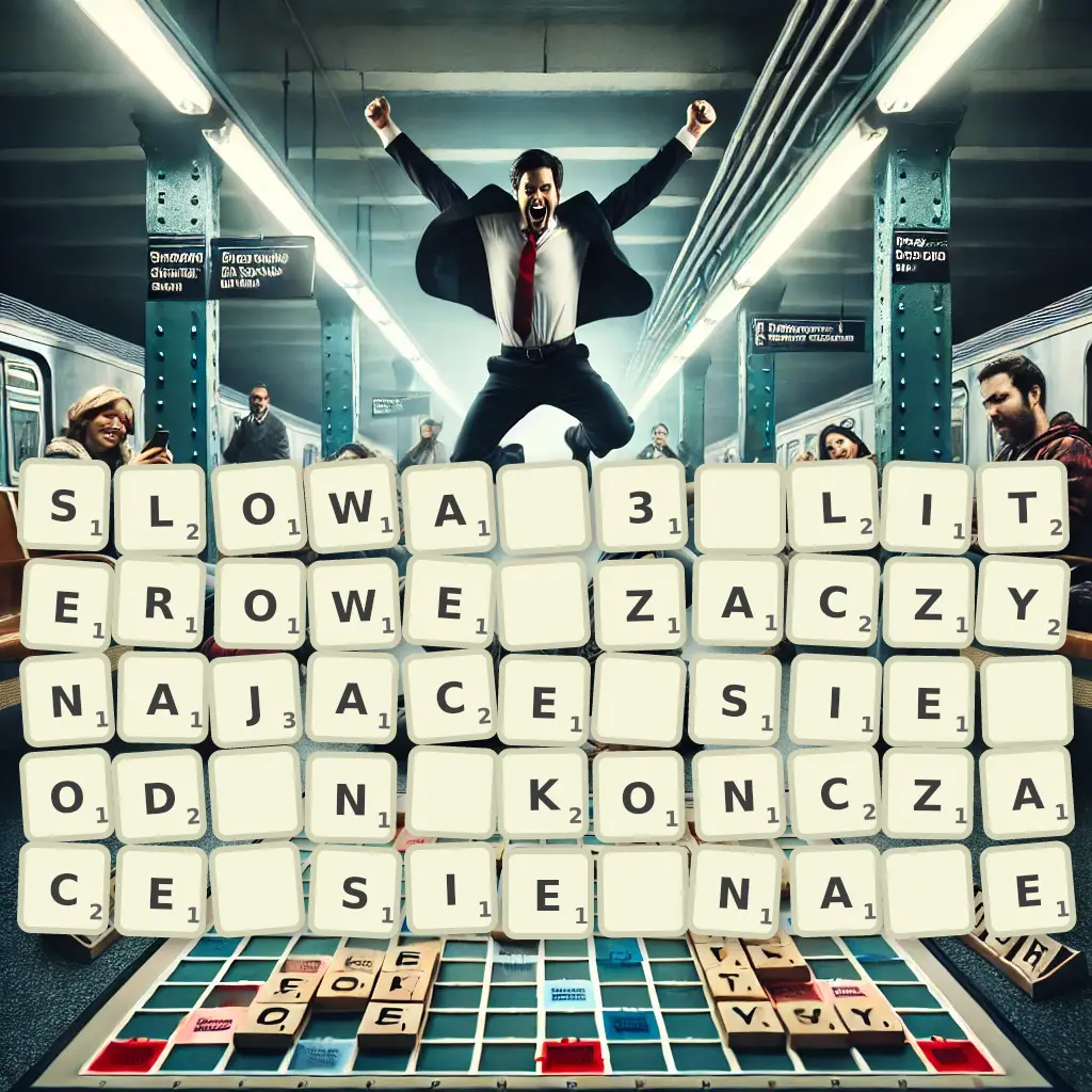 Słowa 3-literowe, zaczynające się od N, kończące się na E