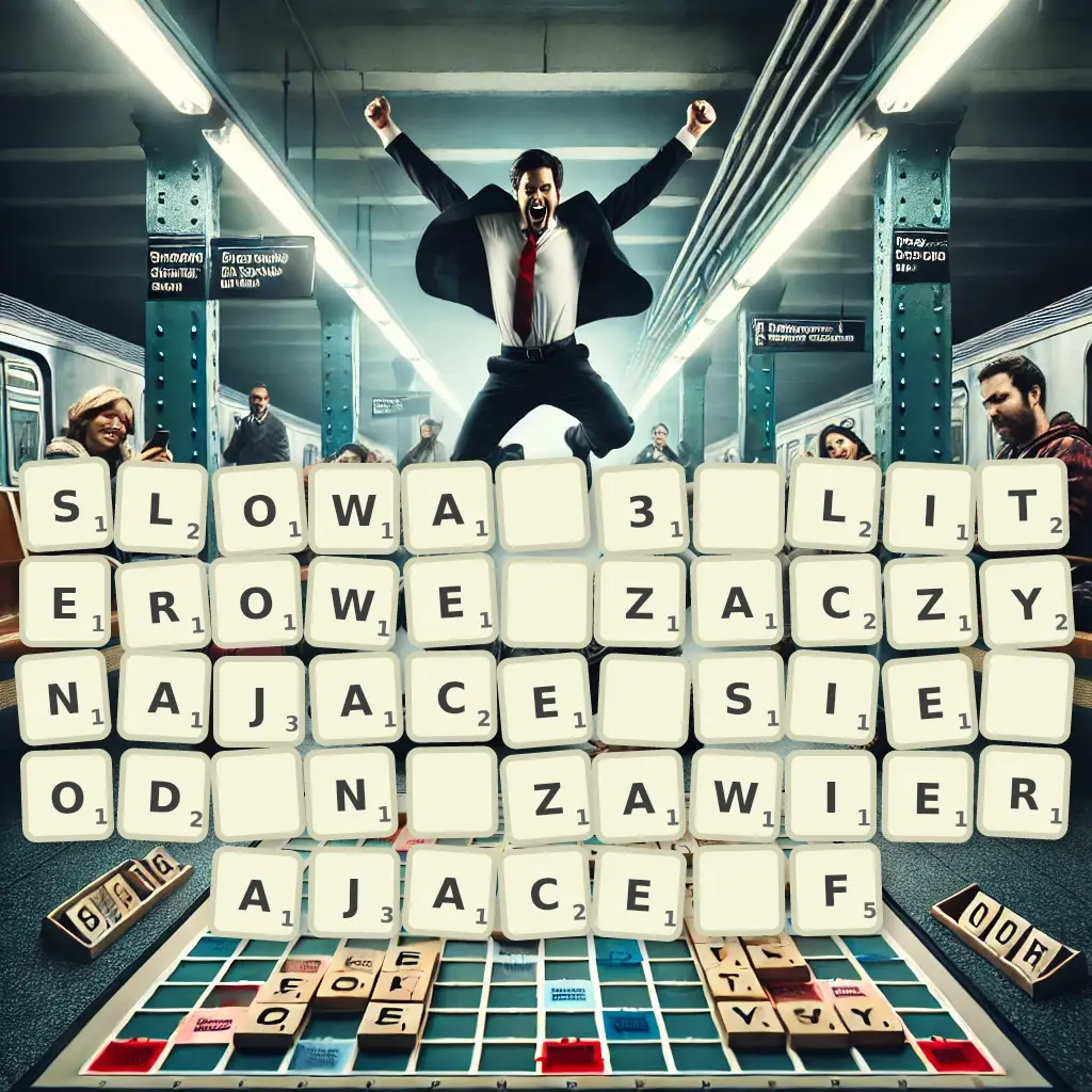 Słowa 3-literowe, zaczynające się od N, zawierające F