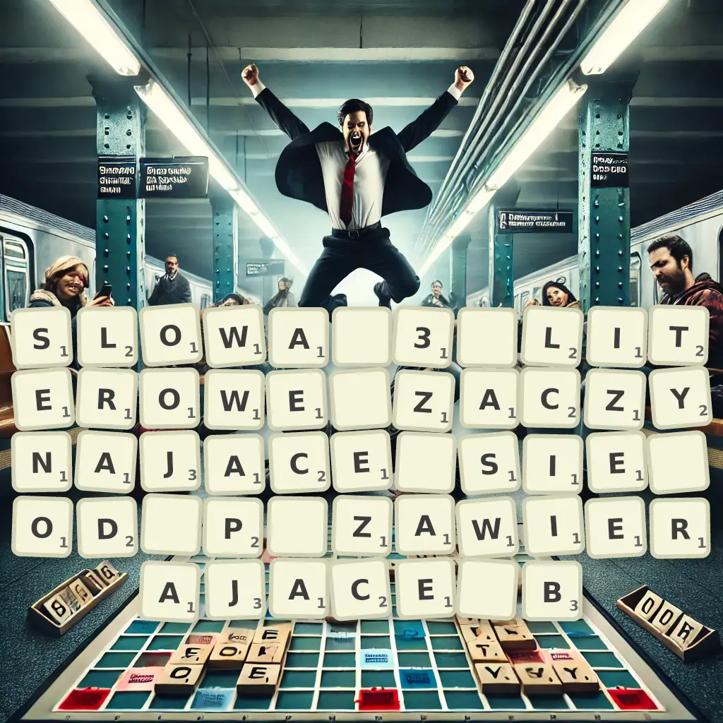 Słowa 3-literowe, zaczynające się od P, zawierające B