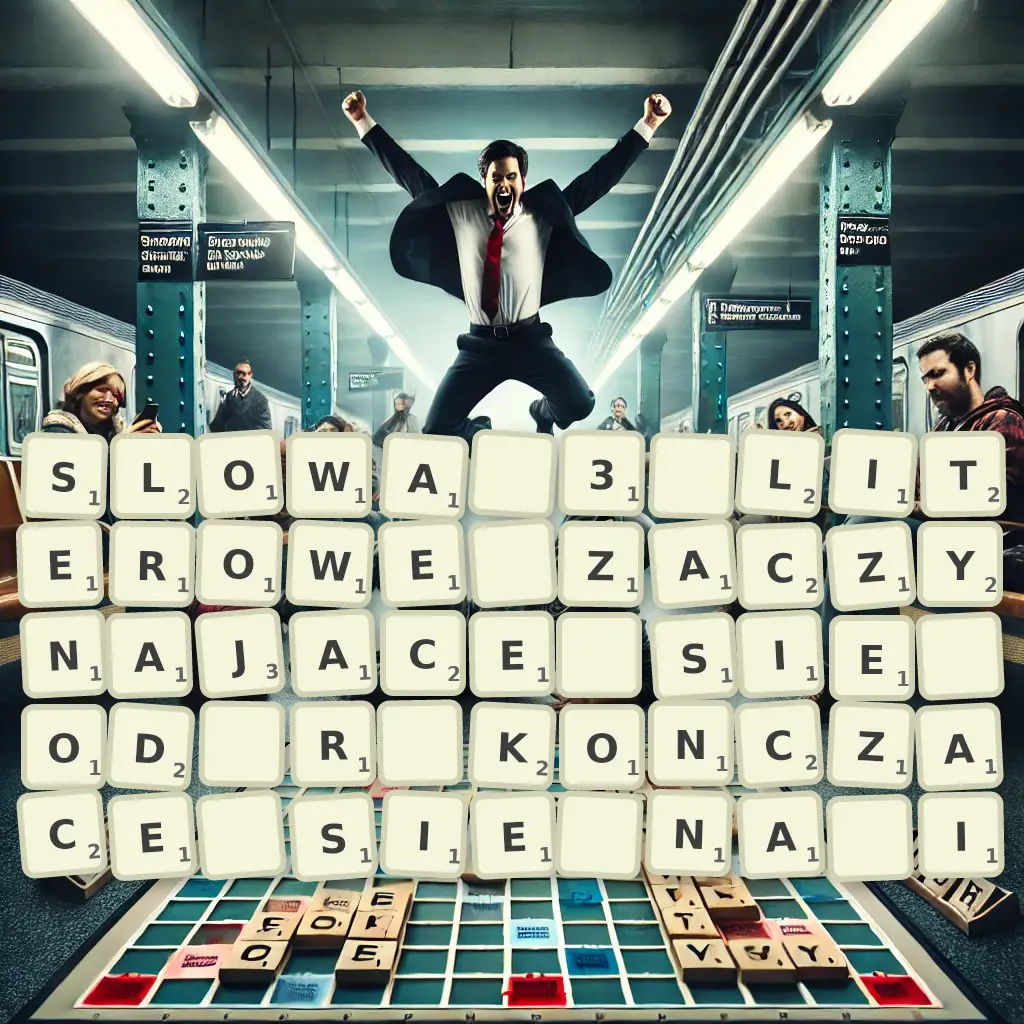Słowa 3-literowe, zaczynające się od R, kończące się na I