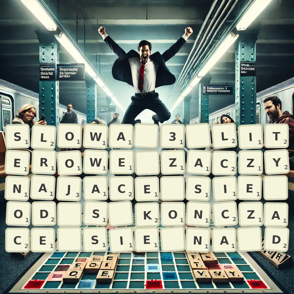Słowa 3-literowe, zaczynające się od S, kończące się na D