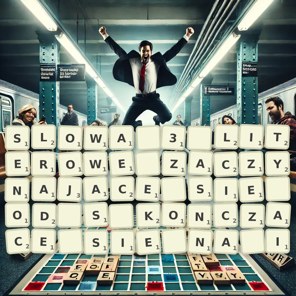Słowa 3-literowe, zaczynające się od S, kończące się na I